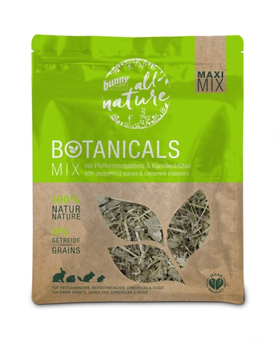 Bunny nature botanicals maxi mix 400 gr | pepermuntblad & kamillebloesem
