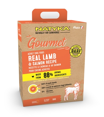 Natyka gourmet adult lamb/salmon | 9 kg