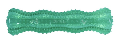 Kong squeezz dental stick | mintgroen 5x5x20,5 cm