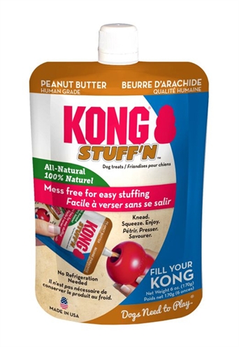 Kong stuff'n all natural pindakaas | 170 gr