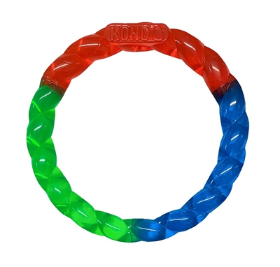 Kong twistz ring | 17x2,5x17 cm hondenspeelgoed
