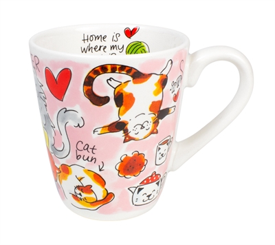 Blond amsterdam mok cat lover | 350 ml 9x9x11cm