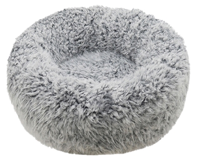 Rosewood hondenmand silver fluff | grijs 52x52 cm