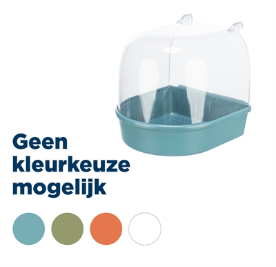 Trixie badhuis halfrond assorti | 4st 14x15x14cm