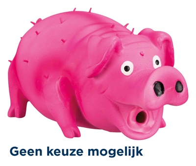 Trixie stekelvarken met dierenstem latex assorti | 21cm 3st