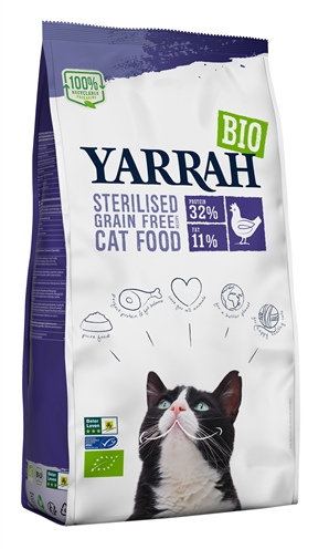 Yarrah cat sterilised tarwevrij | 700 gr