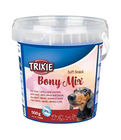 Trixie soft snack bony mix | 500gr 4st