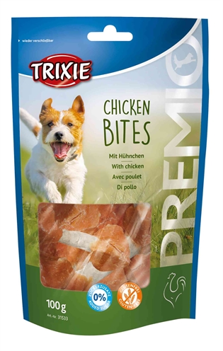 Trixie premio chicken bites | 100 gr hondensnacks