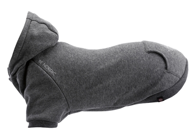 Trixie hondentruit hoodie flensburg grijs 55 cm | be nordic