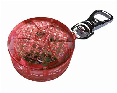 Trixie flasher rond rood | 2,5 cm - 4 stuks