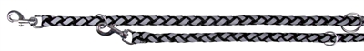 Trixie hondenriem cavo reflective | 200x1,2 cm zwart
