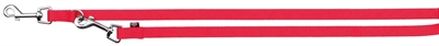 Trixie hondenriem classic rood | 200x1,5 cm verstelbaar