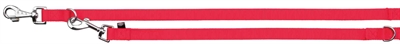 Trixie hondenriem classic verstelbaar | rood 200x2 cm