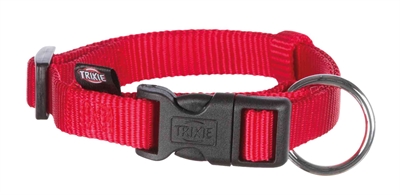 Trixie halsband hond classic rood | 40-65x2,5 cm
