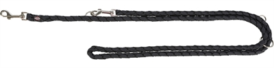 Trixie hondenriem cavo | 200x1,2 cm verstelbaar zwart