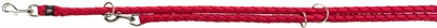 Trixie hondenriem cavo | verstelbaar rood 200x1,2 cm