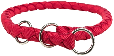 Trixie halband hond cavo halfslip rood | 52-60x1,8 cm