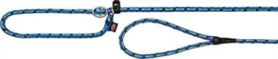 Trixie hondenriem mountain rope | blauw/groen 170x0,8 cm