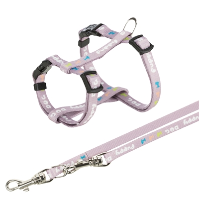 Trixie junior puppytuig lila | 23-34x0,8 cm / 2 mtr