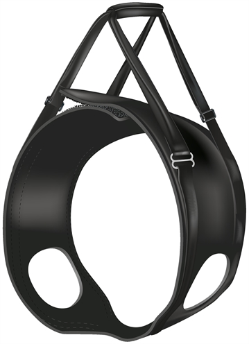 Trixie loophulp zwart | 75-85 cm