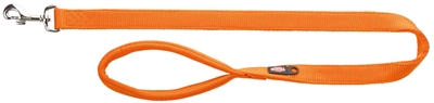 Zzz trixie hondenriem premium papaya