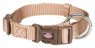 Zzz trixie halsband hond premium karamel beige