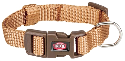 Zzz trixie halsband hond premium karamel beige
