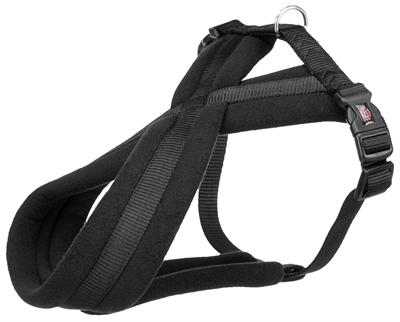 Trixie hondentuig premium touring | zwart 30-55x1,5 cm