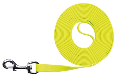 Trixie hondenriem easy life neon geel | 5 mtr x 1,7 cm