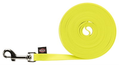 Trixie hondenriem easy life sleeplijn neon geel | 5 mtr x 1,3 cm