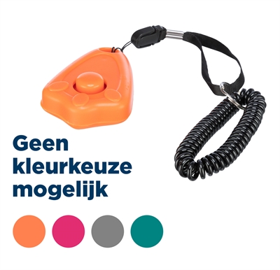 Trixie clicker aan koord assorti | 4 stuks