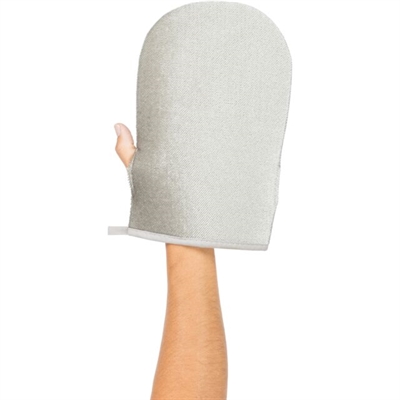Trixie pluizenhandschoen dubbelzijdig 25 cm grijs | 3 stuks