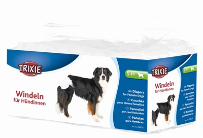 Trixie luiers voor teven | s-m 28-40 cm 2x12 st