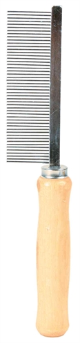 Trixie kam fijn hout met metalen tanden | 17 cm 3 st