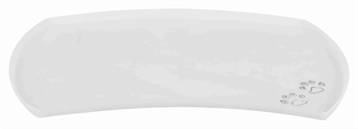 Trixie placemat silicone transparant | 48x27 cm, 2 stuks