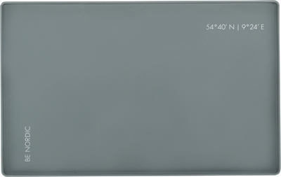 Trixie be nordic placemat silicone grijs | 48x30 cm, 2 st