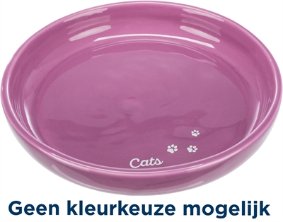 Trixie voerbak / waterbak keramiek assorti | 18 cm 350 ml 2 st