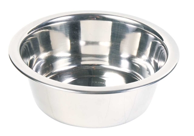 Trixie voer-/waterbak rvs | 15x15 cm 750 ml (4 st)