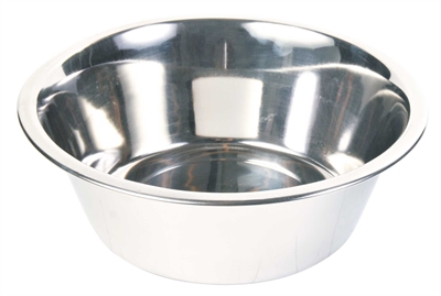 Trixie rvs voer- en waterbak | 24x24 cm, 2,8 l, set van 4