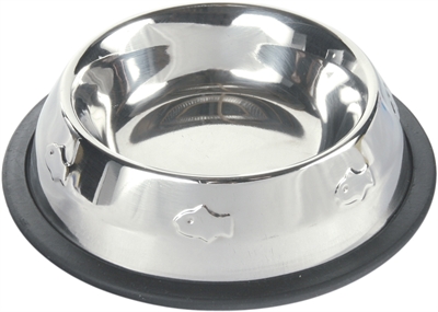 Trixie rvs voerbak / waterbak | 15 cm 200 ml 4 st
