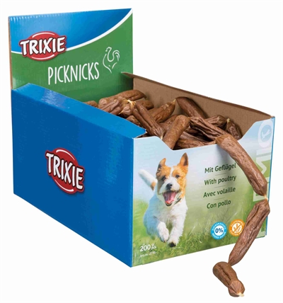Trixie premio picknicks worstketting gevogelte | 200g 8cm