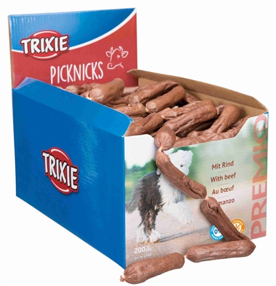 Trixie premio picknicks worstketting rund | 200x8 gr 8 cm