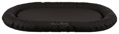 Trixie kussen samoa classic ovaal nylon zwart | 120x95x12 cm
