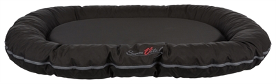 Trixie kussen samoa vital | ovaal orthopedisch zwart 110x85x13 cm