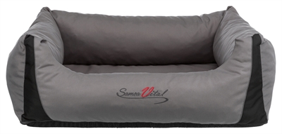 Trixie hondenmand samoa vital | hoekig orthopedisch grijs 65x50x20 cm
