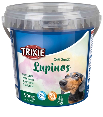 Trixie soft snack lupinos glutenvrij | 500 gr 4 st