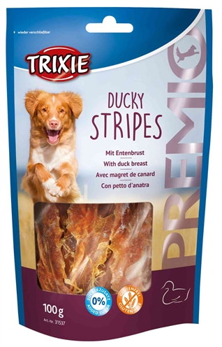 Trixie premio ducky stripes | 6x100 gr snacks voor honden