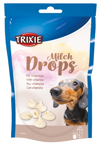 Trixie melkdrops | 6x200 g honden snoepjes