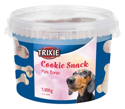 Trixie cookie snack mini bones | 2x1,3 kg hondenvoer