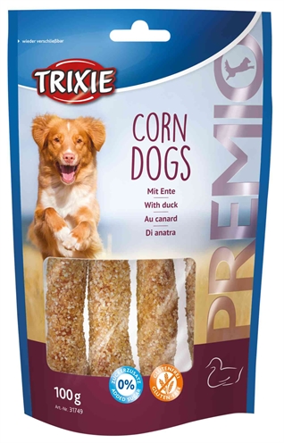 Trixie premio corn dogs eend | 6x100 gr